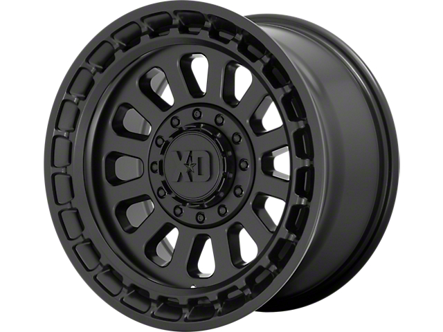 XD Omega Satin Black 6-Lug Wheel; 17x9; -12mm Offset (10-23 4Runner)