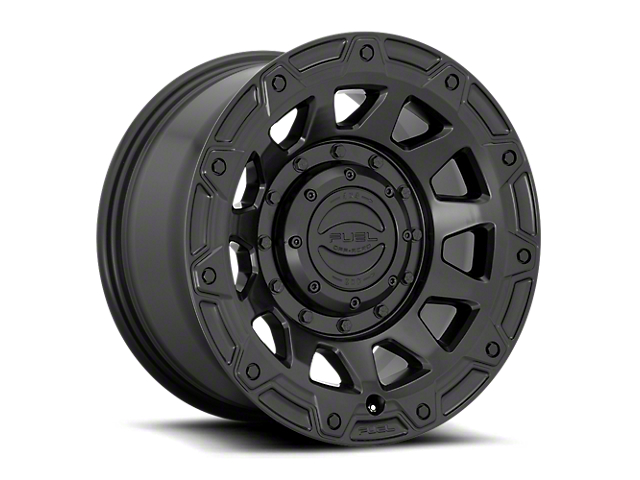 Fuel Wheels Tracker Satin Black 6-Lug Wheel; 17x9; -12mm Offset (16-23 Tacoma)