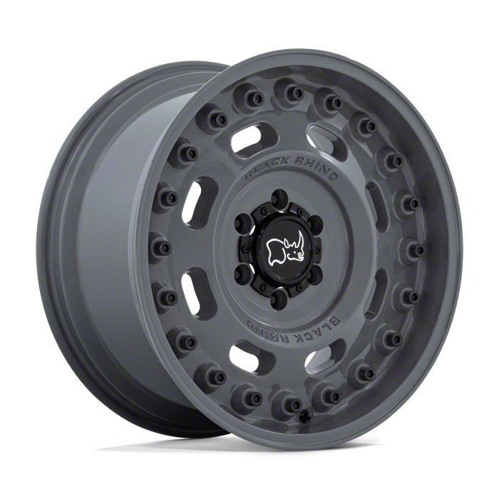 Black Rhino Axle Battleship Gray 6-Lug Wheel; 18x9.5; -18mm Offset (03-09 4Runner)
