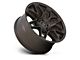 Black Rhino Caprock Matte Bronze 6-Lug Wheel; 18x9.5; -18mm Offset (21-24 Bronco, Excluding Raptor)