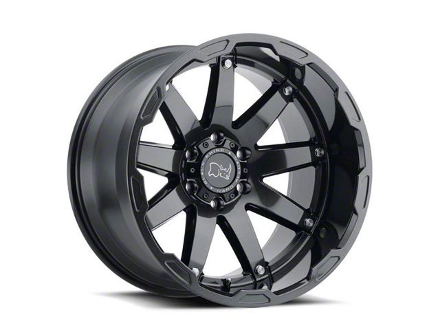 Black Rhino Oceano Gloss Gunblack with Stainless Bolts 6-Lug Wheel; 18x9.5; 12mm Offset (21-24 Bronco, Excluding Raptor)