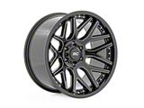Rough Country 95 Series Gloss Black Machined 6-Lug Wheel; 20x10; -25mm Offset (05-15 Tacoma)