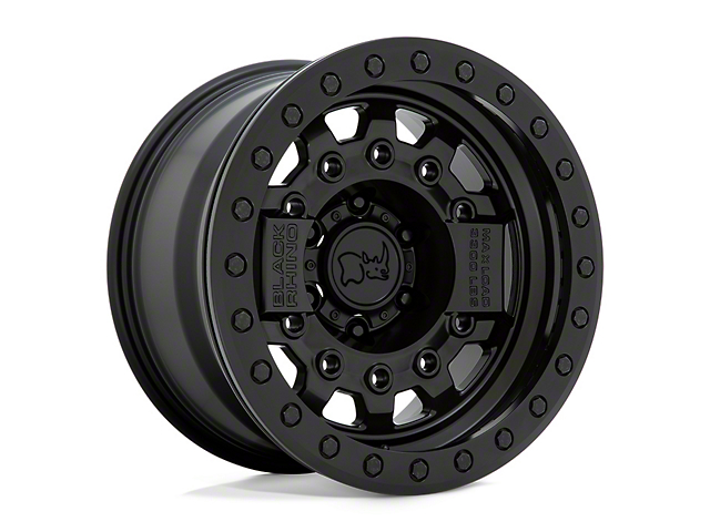 Black Rhino Avenger Beadlock Matte Black 6-Lug Wheel; 17x8.5; 0mm Offset (05-15 Tacoma)