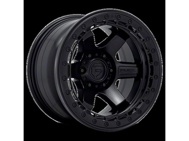 Fuel Wheels Block Matte Black Machined Double Dark Tint 6-Lug Wheel; 18x9; 1mm Offset (10-23 4Runner)