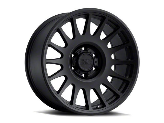 Black Rhino Bullhead Matte Black 6-Lug Wheel; 17x9; -18mm Offset (16-23 Tacoma)