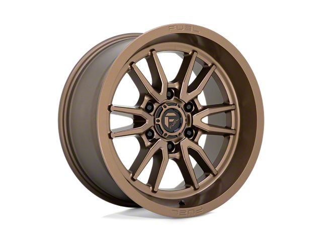 Fuel Wheels Clash Bronze 6-Lug Wheel; 17x9; 1mm Offset (16-23 Tacoma)