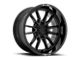 Fuel Wheels Clash Gloss Black 6-Lug Wheel; 17x9; -12mm Offset (16-23 Tacoma)