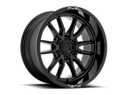Fuel Wheels Clash Gloss Black 6-Lug Wheel; 17x9; -12mm Offset (16-22 Tacoma)