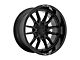 Fuel Wheels Clash Gloss Black 6-Lug Wheel; 17x9; 1mm Offset (16-23 Tacoma)