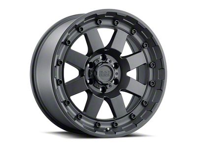 Black Rhino Cleghorn Matte Black 6-Lug Wheel; 17x8.5; 12mm Offset (22-24 Tundra)