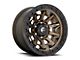 Fuel Wheels Covert Matte Bronze with Black Bead Ring 6-Lug Wheel; 18x9; 1mm Offset (16-23 Tacoma)