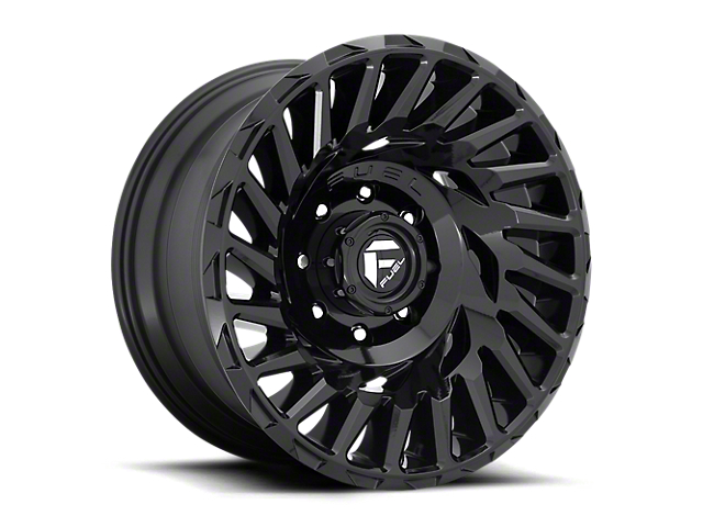 Fuel Wheels Cyclone Gloss Black 6-Lug Wheel; 18x9; -12mm Offset (07-13 Silverado 1500)