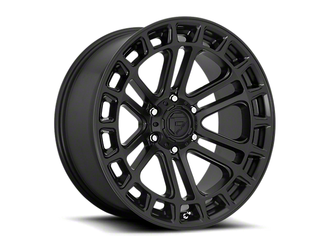 Fuel Wheels Heater Matte Black 6-Lug Wheel; 17x9; -12mm Offset (16-23 Tacoma)