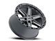 Black Rhino Henderson Gunblack 6-Lug Wheel; 17x9; 12mm Offset (16-23 Tacoma)