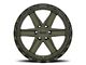 Black Rhino Henderson Olive Drab Green 6-Lug Wheel; 17x9; 12mm Offset (22-24 Tundra)