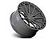 Black Rhino Kaizen Matte Gunmetal 6-Lug Wheel; 17x9.5; -12mm Offset (16-23 Tacoma)