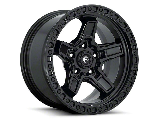 Fuel Wheels Kicker Matte Black 6-Lug Wheel; 18x9; -12mm Offset (16-23 Tacoma)