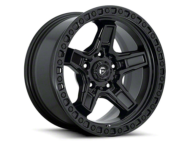Fuel Wheels Kicker Matte Black 6-Lug Wheel; 18x9; 1mm Offset (16-23 Tacoma)