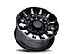 Black Rhino Mission Matte Black with Machined Tinted Spokes 6-Lug Wheel; 18x9; -18mm Offset (16-23 Tacoma)