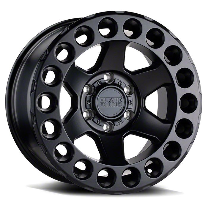 Black Rhino Odessa Matte Black 6-Lug Wheel; 17x9.5; -18mm Offset (16-23 Tacoma)