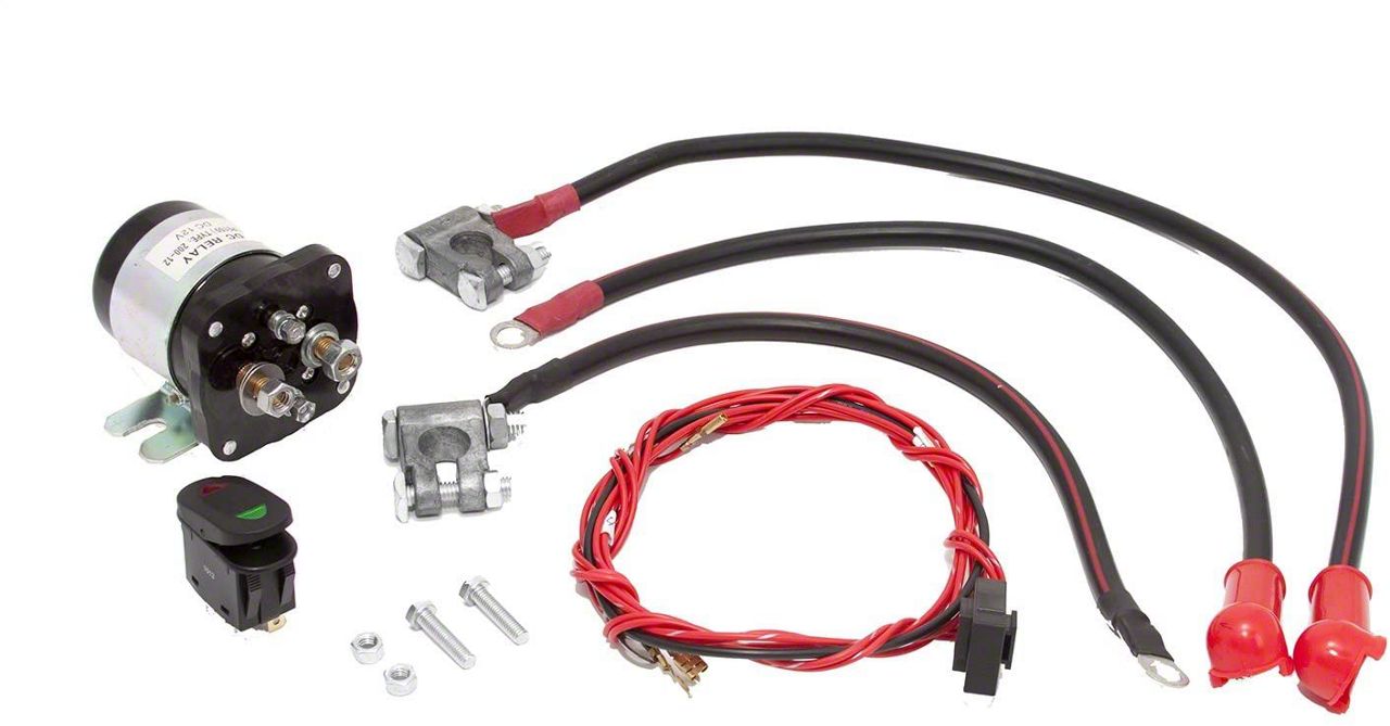 Rugged Ridge Bronco Dual Battery Saver Relay 17265.01 (Universal; Some