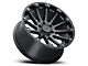 Black Rhino Pinnacle Semi Gloss Black with Gunmetal Bolts 6-Lug Wheel; 17x8.5; 0mm Offset (10-24 4Runner)