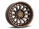 Black Rhino Raid Matte Bronze 6-Lug Wheel; 17x8.5; 0mm Offset (21-24 Bronco, Excluding Raptor)