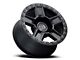 Black Rhino Ravine Matte Black 6-Lug Wheel; 17x8.5; 12mm Offset (05-15 Tacoma)