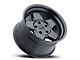 Black Rhino Realm Matte Black 6-Lug Wheel; 17x9.5; -18mm Offset (16-23 Tacoma)