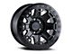 Black Rhino Rift Beadlock Matte Black 6-Lug Wheel; 17x8.5; 0mm Offset (21-24 Bronco, Excluding Raptor)