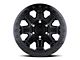 Black Rhino Rift Beadlock Matte Black 6-Lug Wheel; 17x8.5; 0mm Offset (21-24 Bronco, Excluding Raptor)