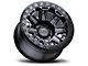 Black Rhino Rift Beadlock Matte Black 6-Lug Wheel; 17x8.5; 0mm Offset (05-15 Tacoma)