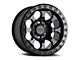 Black Rhino Riot Matte Black 6-Lug Wheel; 17x9; 12mm Offset (16-23 Tacoma)