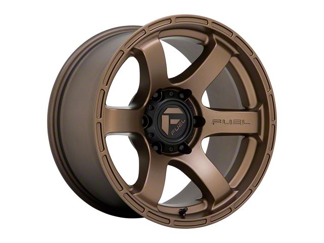 Fuel Wheels Rush Matte Bronze 6-Lug Wheel; 17x9; -12mm Offset (16-23 Tacoma)