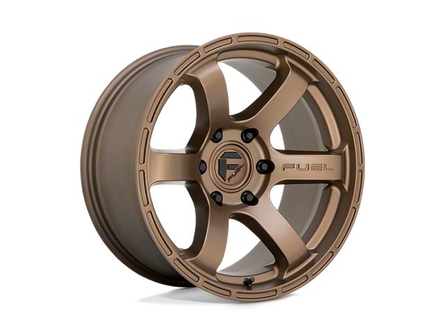Fuel Wheels Rush Matte Bronze 6-Lug Wheel; 18x9; 1mm Offset (16-23 Tacoma)