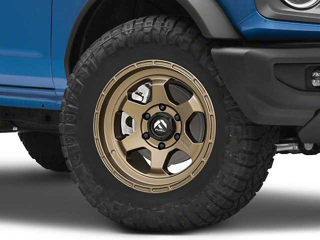Fuel Wheels Shok Matte Bronze 6-Lug Wheel; 18x9; -12mm Offset (16-23 Tacoma)