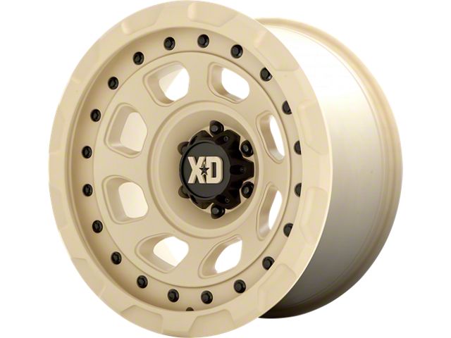 XD Storm Sand 6-Lug Wheel; 17x9; 0mm Offset (05-15 Tacoma)