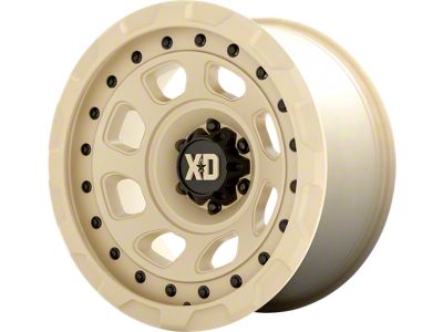 XD Storm Sand 6-Lug Wheel; 17x9; 0mm Offset (16-23 Tacoma)
