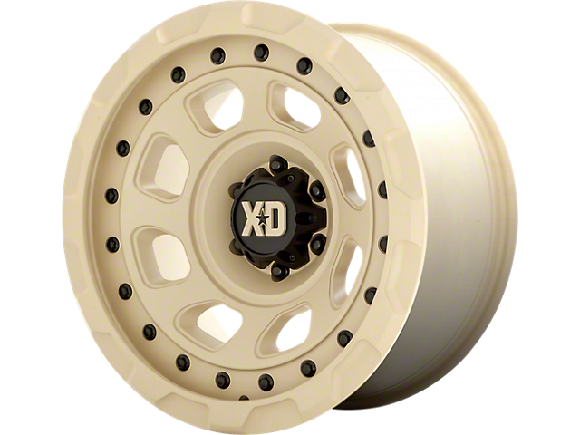 XD Storm Sand 6-Lug Wheel; 17x9; -12mm Offset (05-15 Tacoma)