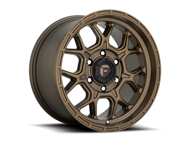 Fuel Wheels Tech Matte Bronze 6-Lug Wheel; 17x9; 1mm Offset (07-13 Silverado 1500)