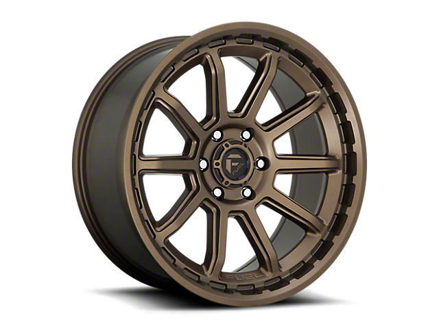Fuel Wheels Torque Matte Bronze 6-Lug Wheel; 17x9; -12mm Offset (16-23 Tacoma)