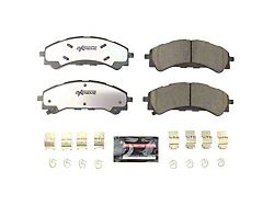 PowerStop Z36 Extreme Truck and Tow Carbon-Fiber Ceramic Brake Pads; Front Pair (21-24 Bronco, Excluding Raptor)