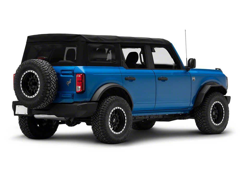 Barricade HD Plate Style Front Fender Flares (21-23 Bronco, Excluding  Raptor)