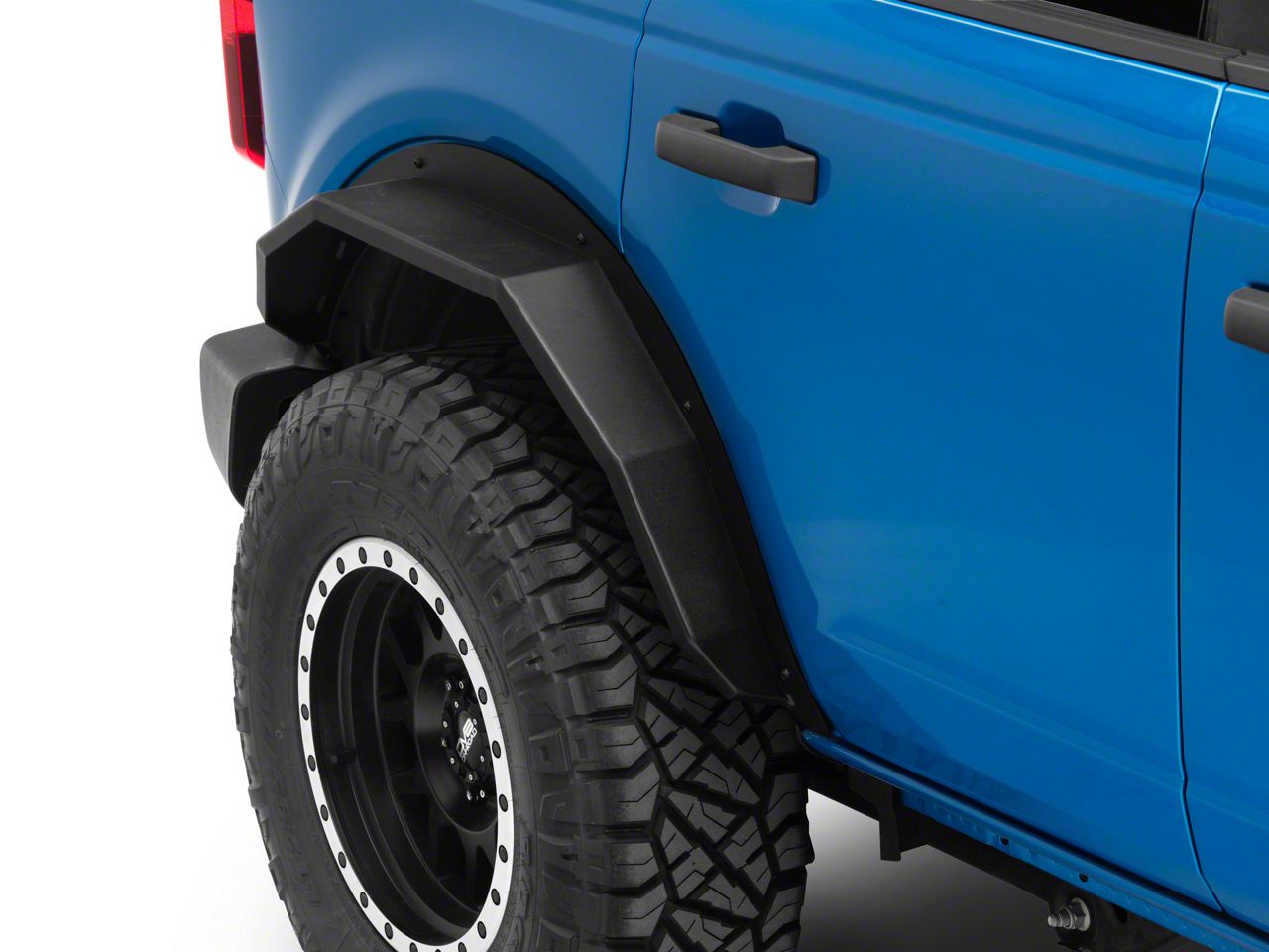 Barricade Bronco HD Plate Style Rear Fender Flares FB13743 (2124