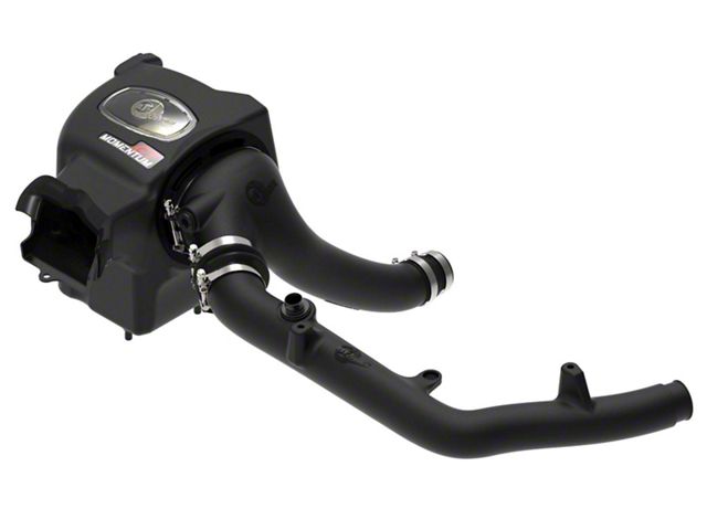AFE Momentum GT Cold Air Intake with Pro-GUARD 7 Oiled Filter; Black (21-24 2.7L Bronco)