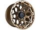Falcon Wheels T6 Series Full Matte Bronze 6-Lug Wheel; 17x9; -12mm Offset (22-24 Tundra)