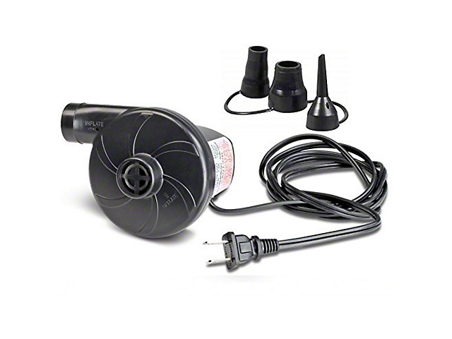 AirBedz Portable Electric Air Pump; Black