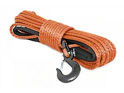 Rough Country Synthetic Winch Rope; Orange