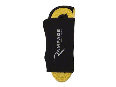 2-Foot x 20-Inch Recovery Trail Strap; 20,000 lb.