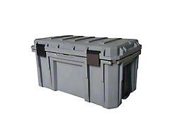 Overland Vehicle Systems 95-Quart Dry Storage Box; Dark Gray